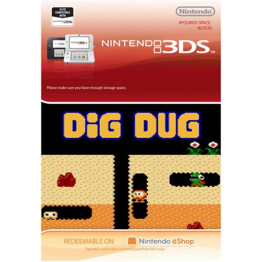 Dig Dug VC Nintendo 3DS Nintendo eShop