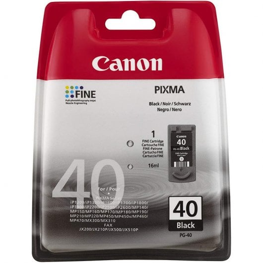 Canon PG-40 Cartucho Original Negro
