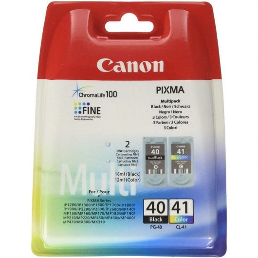 Canon PG-40/CL-41 Pack Cartucho Original Negro/Color