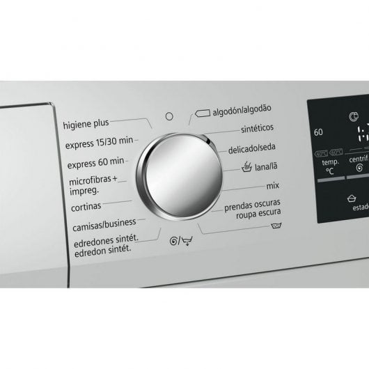 Siemens iQ500 WM14T46XES Lavadora Carga Frontal 9Kg A+++ Acero Mate