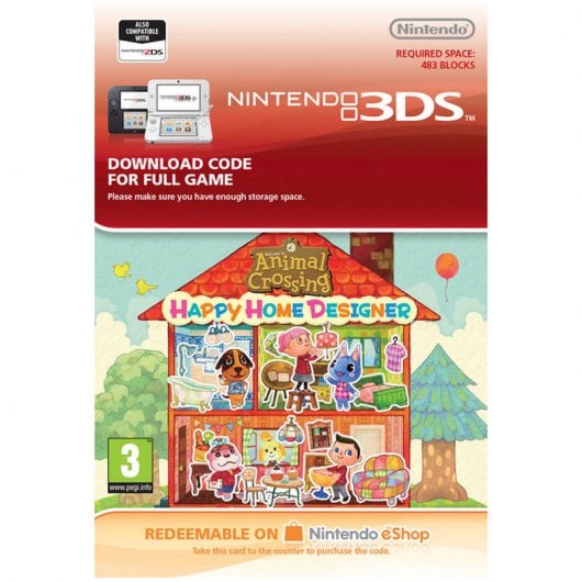 Animal Crossing: Happy Home Designer Nintendo 3DS Nintendo eShop