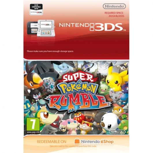 Super Pokémon Rumble Nintendo 3DS Nintendo eShop
