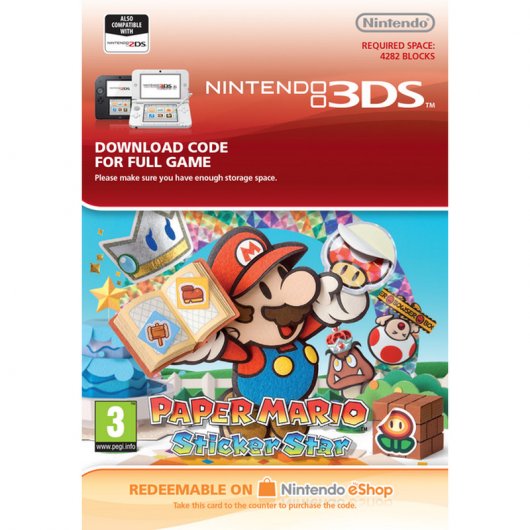 Paper Mario: Sticker Star Nintendo 3DS Nintendo eShop
