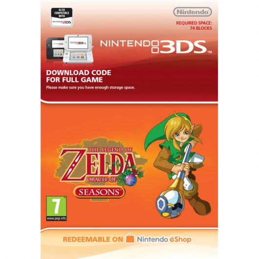 The Legend of Zelda: Oracle of Seasons VC Nintendo 3DS Nintendo eShop