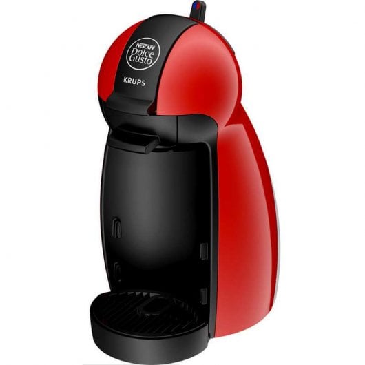 Krups Piccolo Cafetera Dolce Gusto Roja + Pack de 6 Nescafé Dolce Gusto Café au Lait