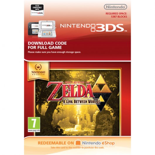 The Legend of Zelda: A Link Between Worlds Nintendo 3DS Nintendo eShop