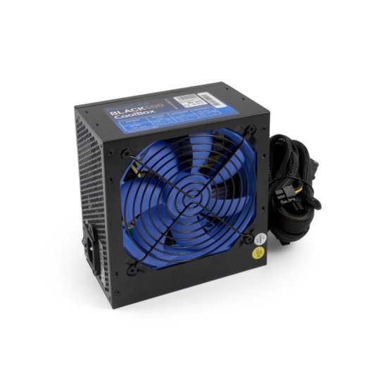 CoolBox Powerline Black Fuente de Alimentación 500W