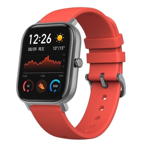 Amazfit GTS Reloj Smartwatch Vermillion Orange