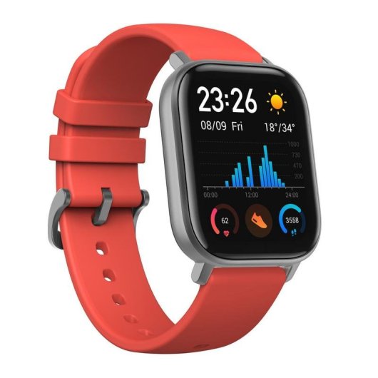 Amazfit GTS Reloj Smartwatch Vermillion Orange