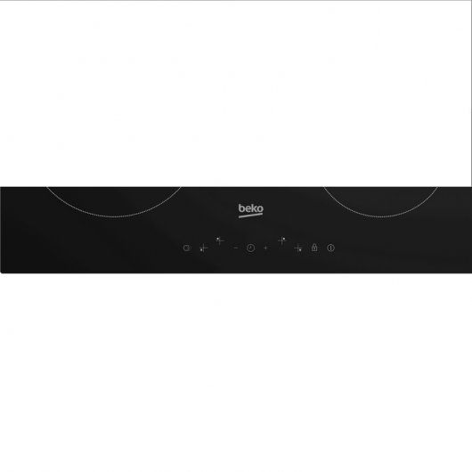 Beko HIC 64402 E Placa Vitrocerámica 4 Zonas Negra