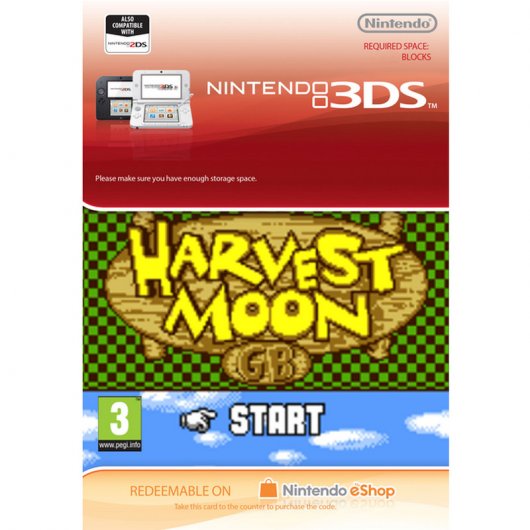 Harvest Moon VC GBC Nintendo 3DS Nintendo eShop