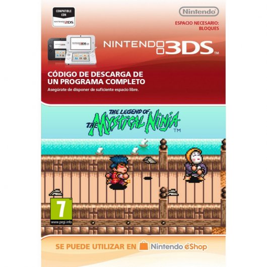 The Legend of the Mystical Ninja VC Nintendo 3DS Nintendo eShop