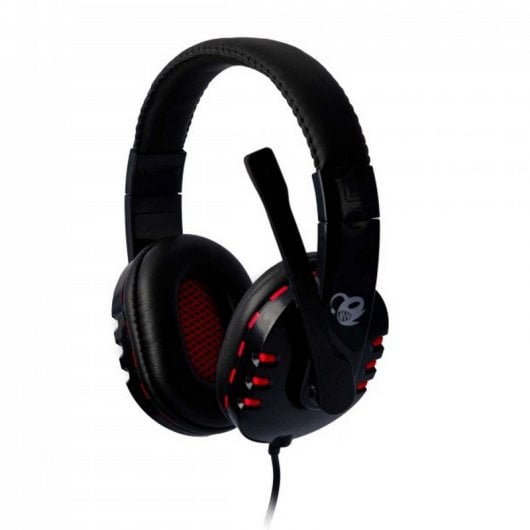 CoolBox Deep Red G2 Casque avec microphone Noir/Rouge