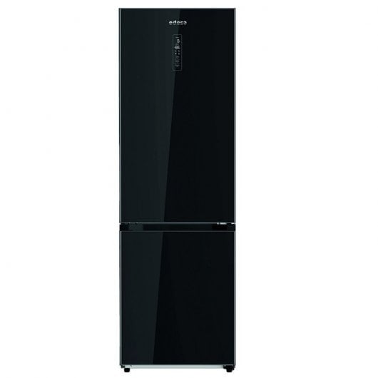Edesa EFC-1832 DNF GBK Frigorífico Combi A++ Cristal Negro