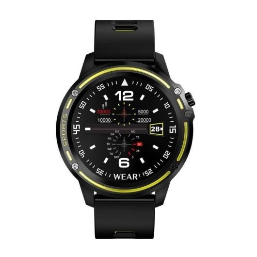 Leotec MultiSports ECG Complete Smartwatch Lime Green Recondicionado