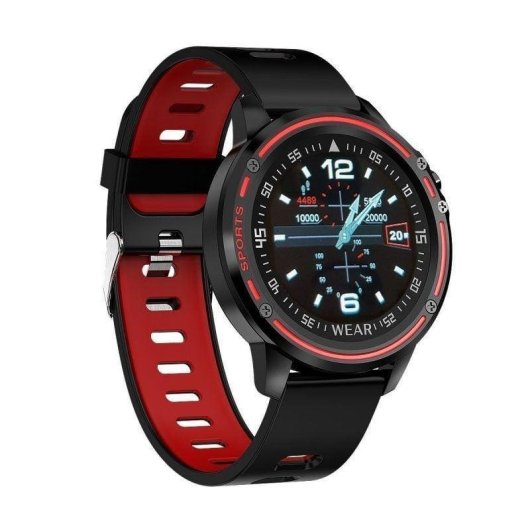 Leotec MultiSports ECG Complete Smartwatch Vermelho Recondicionado