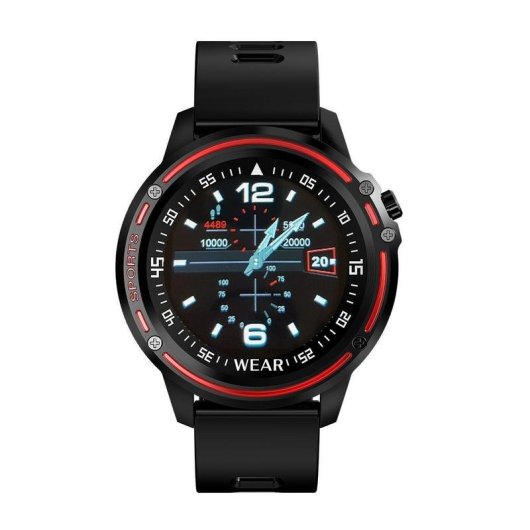 Leotec MultiSports ECG Complete Smartwatch Vermelho Recondicionado