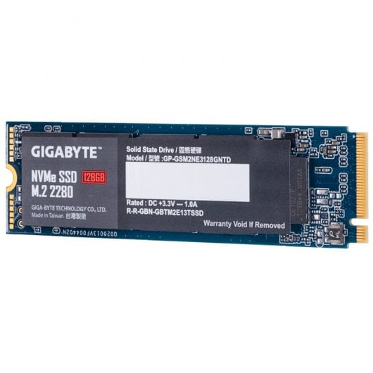 Gigabyte SSD M.2 128 GB 2280 PCIe 3.0 x4 NVMe