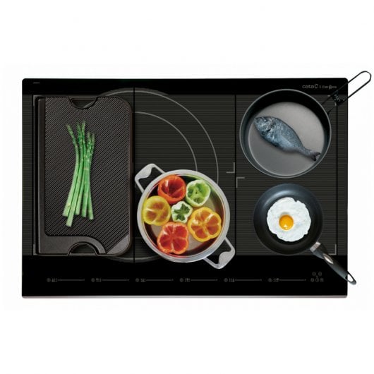 Cata GIGA 750 BK Placa de Inducción 6 Zonas 77cm Negra
