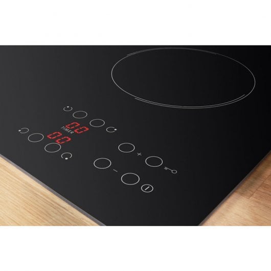 Indesit RI 360 C ES Placa Vitrocerámica 3 Zonas Negra