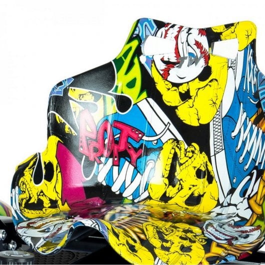SmartGyro Go-Kart Pro Street Cadeira para Hoverboard Graffiti