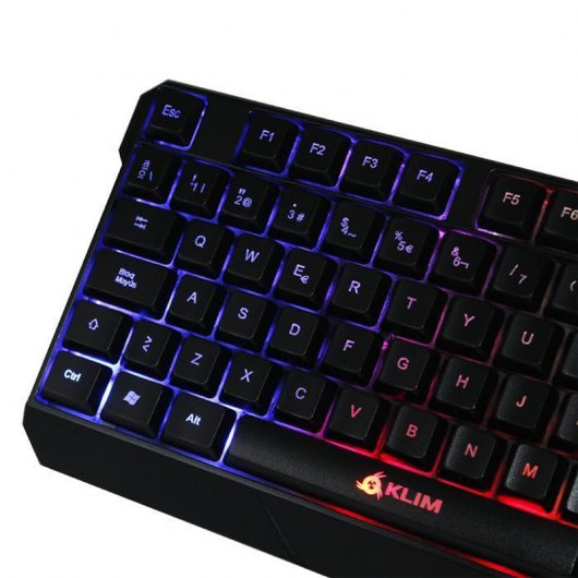 Klim Chroma Teclado Gaming USB Retroiluminado