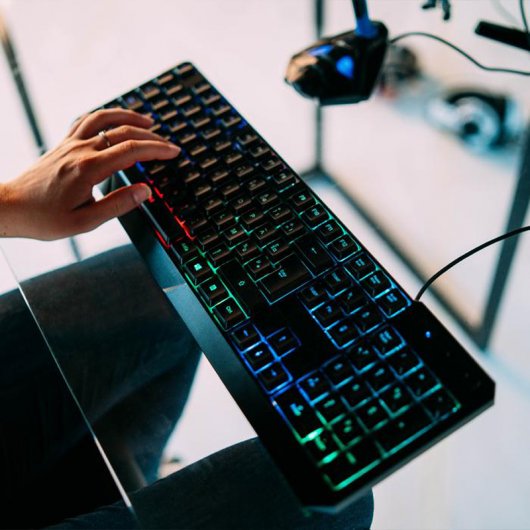 Klim Chroma Teclado Gaming USB Retroiluminado