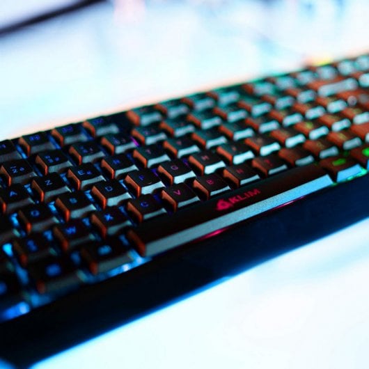 Klim chroma teclado gaming inalámbrico retroiluminado outlet
