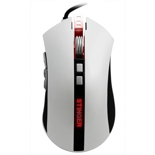 Woxter Stinger RX 1500 M Ratón Gaming 4000DPI Blanco