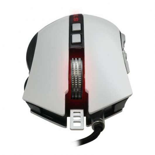 Woxter Stinger RX 1500 M Ratón Gaming 4000DPI Blanco