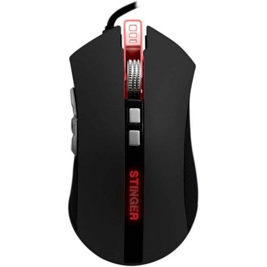 Woxter Stinger RX 1500 M Ratón Gaming 4000DPI Negro