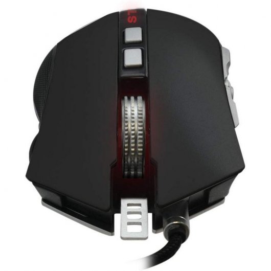 Woxter Stinger RX 1500 M Ratón Gaming 4000DPI Negro