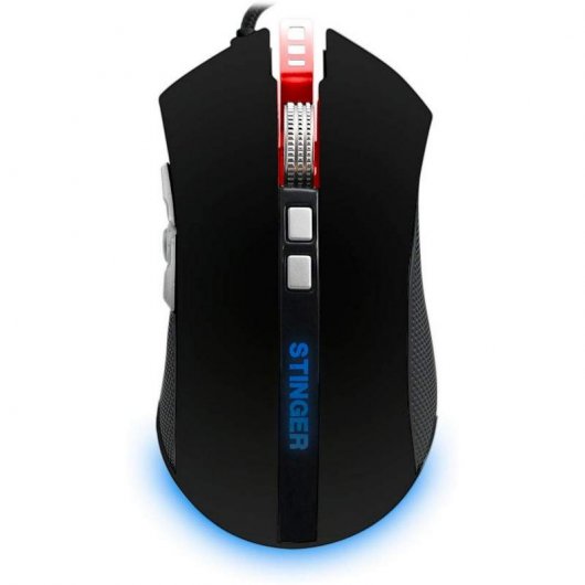 Woxter Stinger RX 1500 M Ratón Gaming 4000DPI Negro