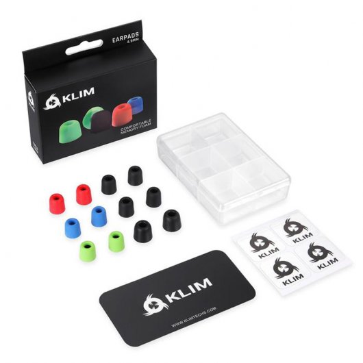 Klim Almofadas de Espuma para Auriculares de 4.9mm