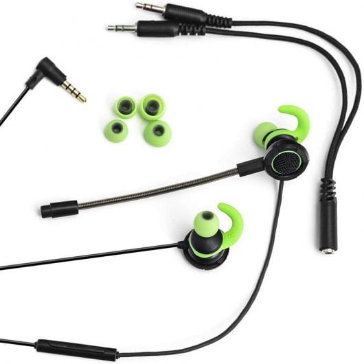 Woxter Gamer Bud Green Auriculares Gaming Verde/Negro