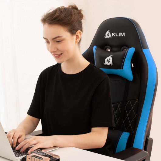 Klim eSports Silla Gaming Negra/Azul