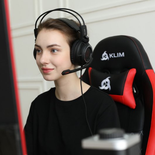 Klim eSports Silla Gaming Negra/Roja