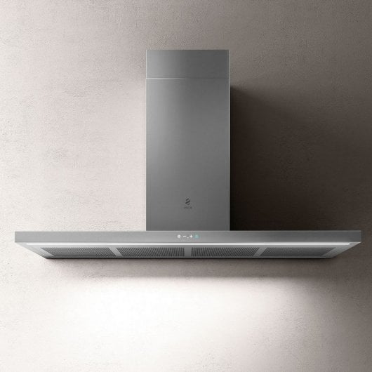 Cappa Decorativa Sottile Elica 90 cm In Acciaio Inox