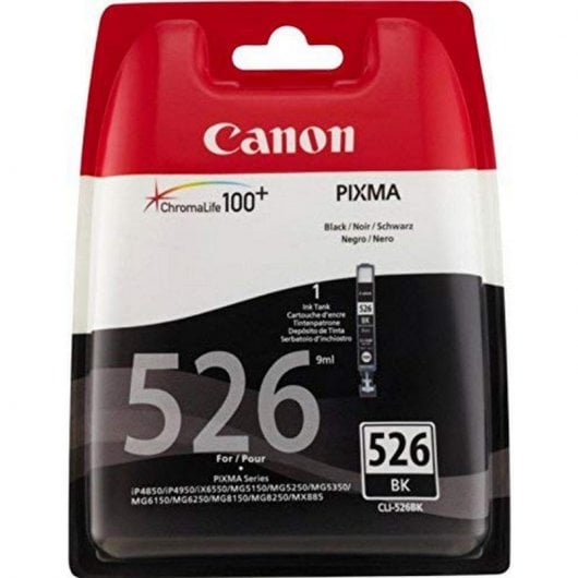 Canon CLI-526 BK cartouche d'encre 1 pièce(s) Original Photo noire