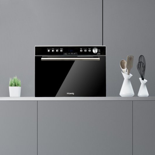 HKoenig VIO34 Micro-ondas/Forno com Convecção 34L 2050W Preto