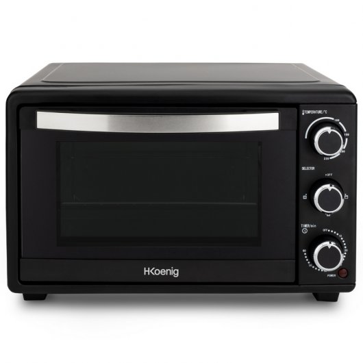 HKoenig FO25 Horno de Sobremesa 25L 1500W Negro