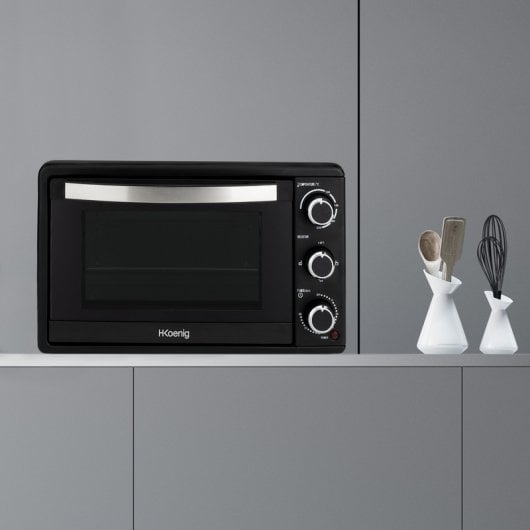HKoenig FO25 Horno de Sobremesa 25L 1500W Negro