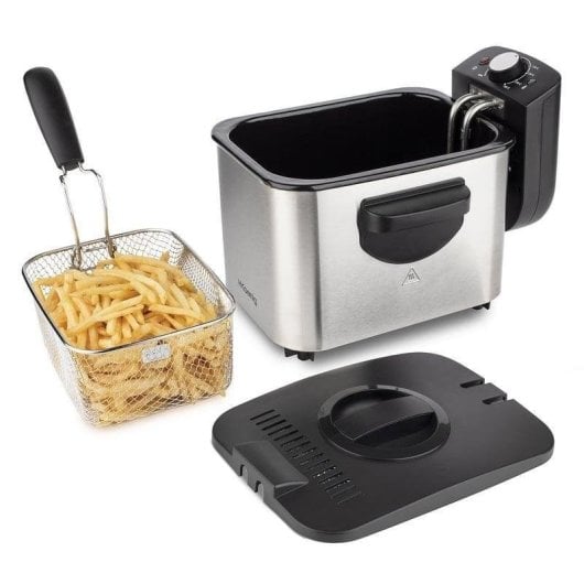 Friteuse HKoenig DFX500 3 L 2200 W avec thermostat réglable