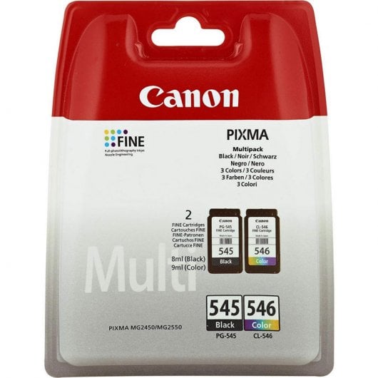 Canon PG-545/CL-546 Multipack Original Negro/Color