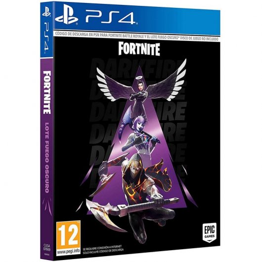 Fortnite Lote Fuego Oscuro PS4