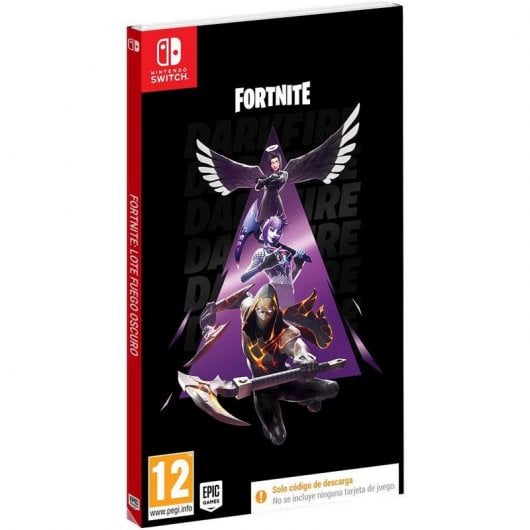 Fortnite Lote Juego Fuego Oscuro Nintendo Switch