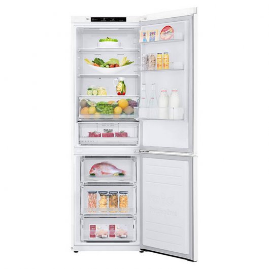 LG GBB61SWGFN Frigorífico Combi No Frost D Blanco