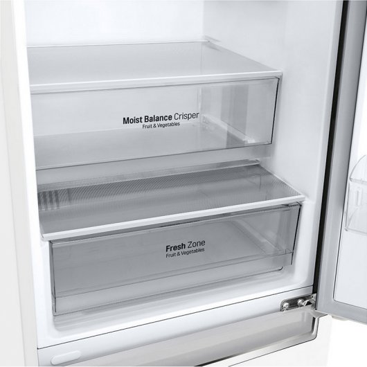 LG GBB61SWGFN Frigorífico Combi No Frost D Blanco