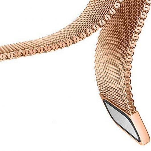 Owlotech Recambio Pulsera Amazfit BIP Milanesa Dorada