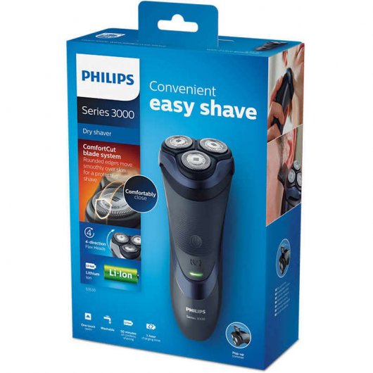 Philips S3530/06 Shaver Series 3000 Máquina de Barbear